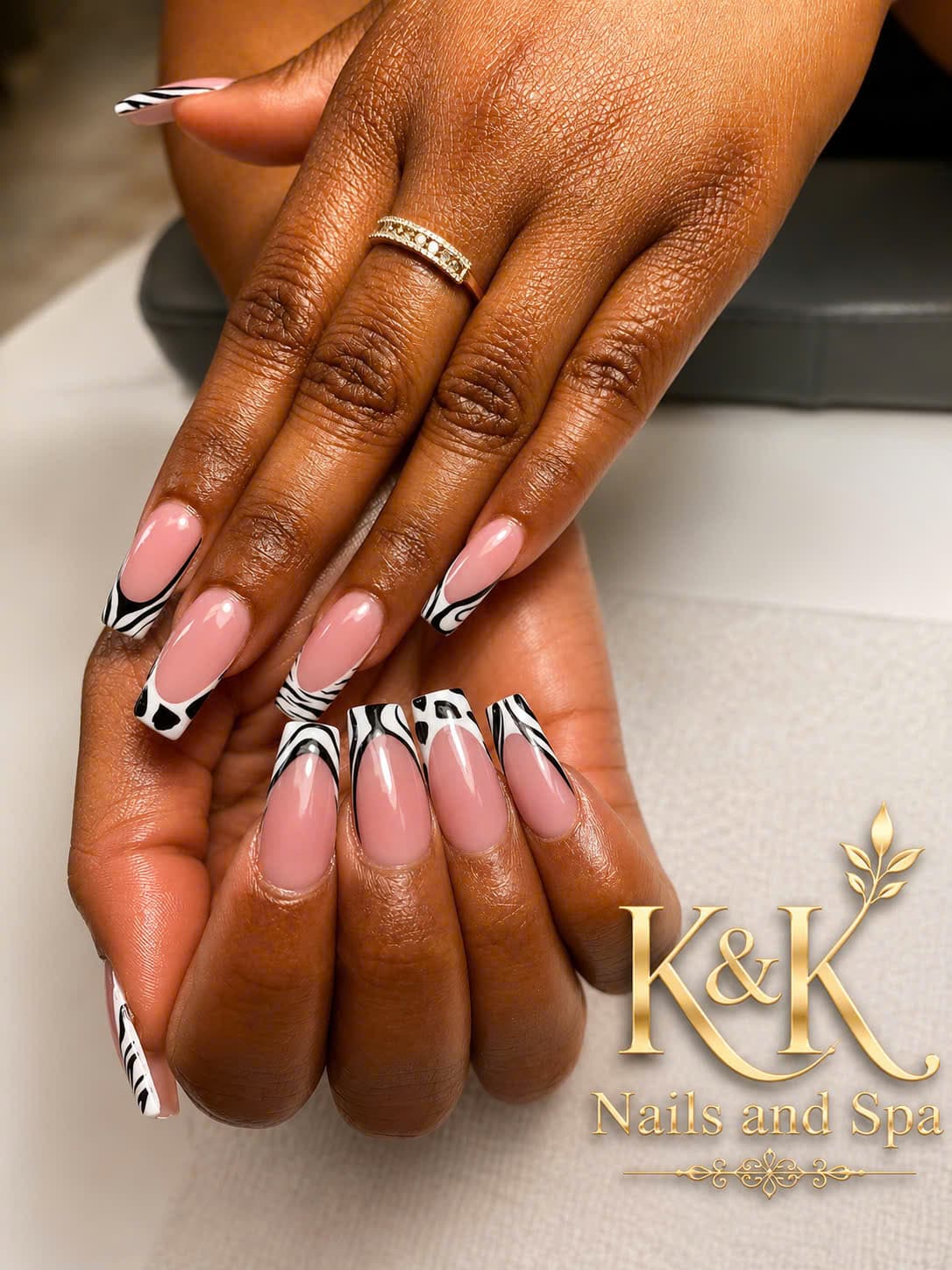 K&K Nails and Spa nail artwork